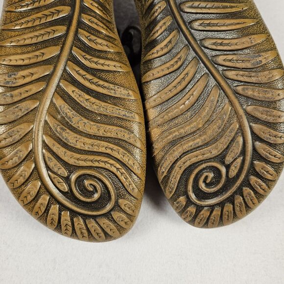 Noat Koru Kirei Mary Jane Leather Flats US Size 6.5 / 7 EU Size 37 Brown Suede - Picture 15 of 16